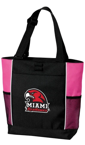 Miami RedHawks Tote Bag Miami University for BEACH SHOPPING GROCERIES POOL Cover