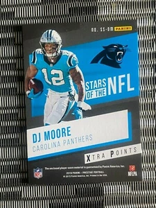 2019 PRESTIGE DJ MOORE STARS OF THE NFL JERSEY PANTHERS XTRA POINTS  - Bild 1 von 2