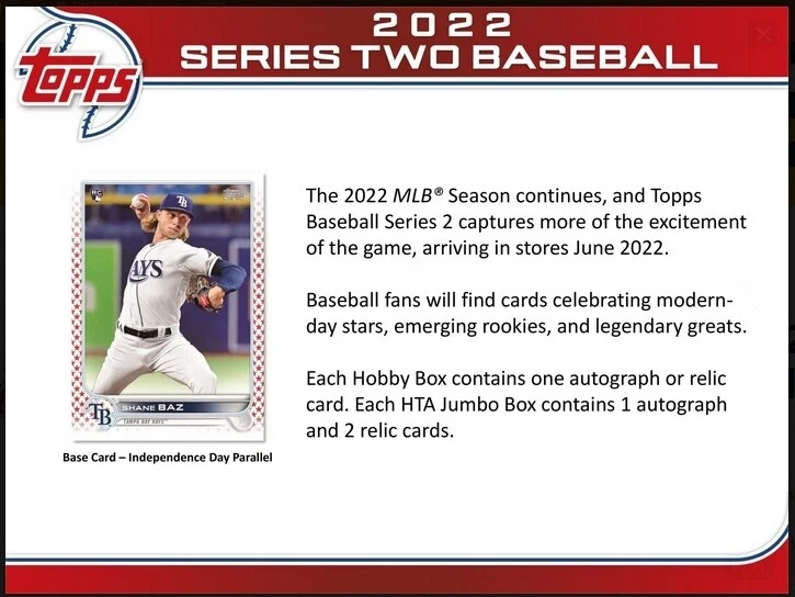 2022 Topps Series 2 Baseball Complete Your Set! You Choose! (331-500)  - Image 1 of 1