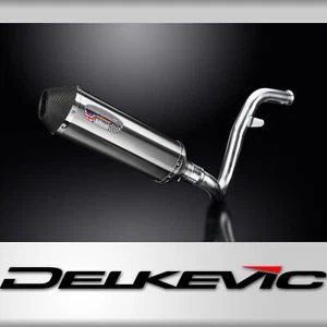 KTM RC390 390 Duke 2017-2020 Slip On 13.5" X-Oval Stainless Exhaust Muffler Kit - Picture 1 of 5