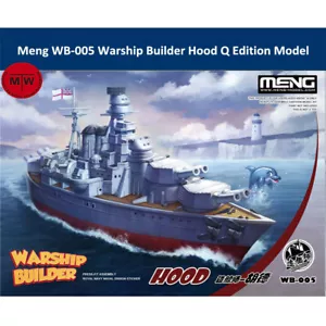 Kits de modelo de montaje de plástico Meng WB-005 buque de guerra capó edición Q - Imagen 1 de 1