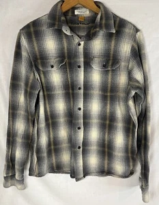 Taylor Vintage Connecticut Originals 100% Cotton Plaid Size Medium Long Sleeve - Picture 1 of 6