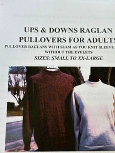 Ups & Downs Raglan Pullovers For Adults - Picture 1 of 1