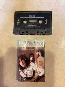 VINTAGE MOTLEY CRUE “DR FEELGOOD”CASSETTE CARDBOARD SLEEVE ELEKTRA RECORDS - Picture 1 of 2