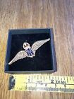 Raf Royal Air Force R.a.f Wings Sweetheart Brooch Pin Badge Gilt Free Uk Post