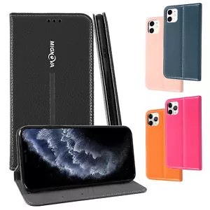 Für iPhone 11 Pro 11 11 Pro Max Geldbörse Etui, PU Leder RFID Sperrkarte Steckplätze - Bild 1 von 31