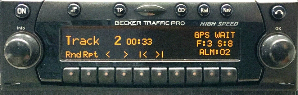 Original Becker Traffic Pro High Speed BE 7820 Autoradio CD car radio gebraucht - Bild 1 von 4