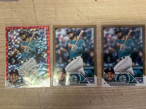 2023 Topps Eugenio Suarez #436 Parallel Lot  Red Foil /199 & 2 Gold /2023