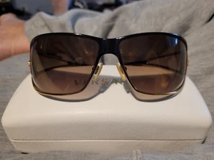 Versace Mod 2040 Size 74-09 Sunglasses Mens Versace Black And Gold Frame  - Bild 1 von 10