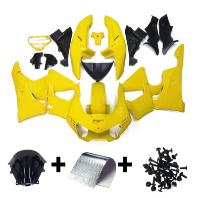 Yellow Fairing Kit For Honda CBR900RR 919 1998 1999 98 99 ABS Injection Bodywork - Image 1 of 4