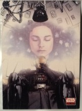Star Wars Galaxy Series 4 Darth Vader Trading Card Promo P2 Topps NSU We Ship