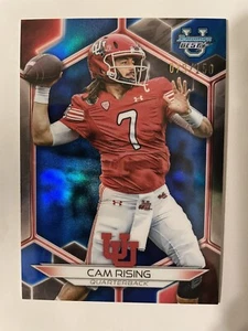 Cam Rising #79/150 2023 Bowman U Best Blue Refractor No. 45 Utah Utes - Picture 1 of 2