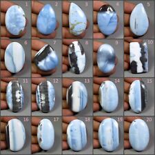 NATURAL OWYHEE BLUE OPAL CABOCHON MIX SHAPE LOOSE GEMSTONE FREE SHIPPING PL-A