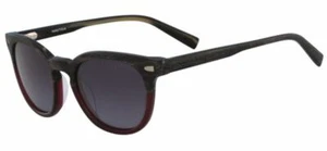 Authentic Nautica Sunglasses N6218S 624 Wood Red Frames Gray Lens 51MM - Picture 1 of 1