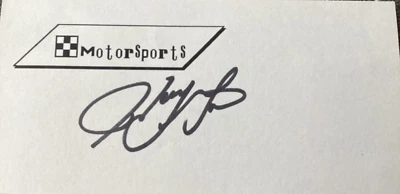 HARRY GANT Personally Autographed Signed NASCAR Card RACING FreeShip - Image 1 of 2