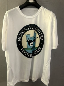 MENS 3XL GAMEGEAR COOL TEX NEWCASTLE UNITED FOOTBALL CLUB T/SHIRT TOP - Picture 1 of 5