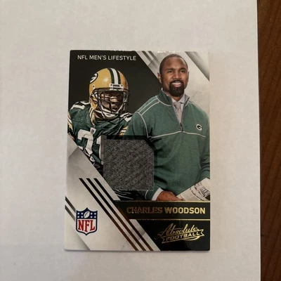 2016 Panini Absolute Football NFL Men’s Lifestyle Charles Woodson #8 Packers - Image 1 of 2