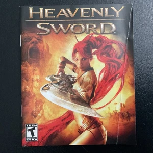 Heavenly Sword PS3 PlayStation 3 solo manual de instrucciones - Imagen 1 de 2