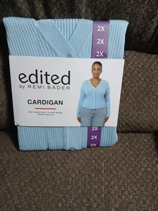 Edited by Remi Bader Cardigan ---- Size 2X - Picture 1 of 2