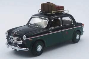 RIO RIO4732 1/43 FIAT 1100 TAXI ROMA 1956 with Luggage Rack Black / Green 1:43 - Picture 1 of 6