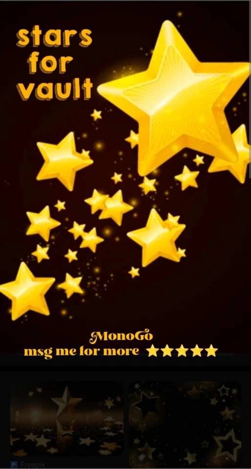 Stars For Vault -mono--go 25⭐ - Image 1 of 1