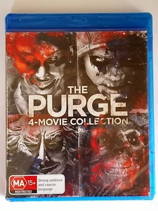 The Purge 4 Movie Collection Blu Ray...Brand New Sealed...Region B - Picture 1 of 3