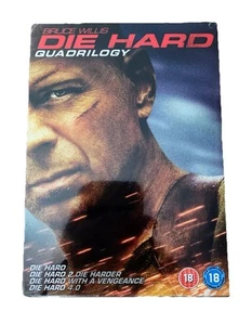 DIE HARD: QUADRILOGY (DVD 4- Disc Set, BOX SET, 2007) NEW & Sealed. - Picture 1 of 4