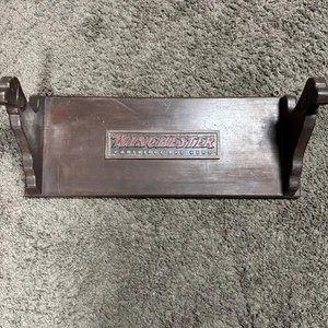 De colección RARO Winchester Soporte para Pistola de Montaje en Pared con Acentos para Perros de Caza - Imagen 1 de 7