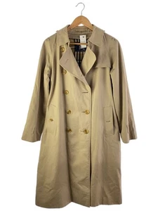 Burberrys Beige Cotton Trench Coat Men's Missing Liner Pilling #EG ZIA - Picture 1 of 7