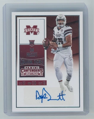 2016 Panini Contenders Draft Dak Prescott Rookie Auto #125 - Imagem 1 de 2