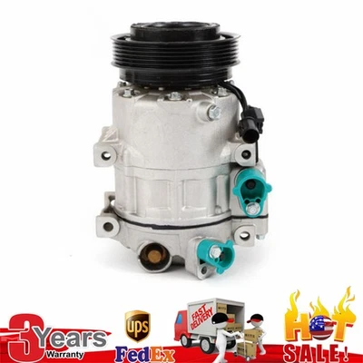 A/C Air Conditioner Compressor W/ Clutch For 2006-2008 Hyundai Sonata 2.4L 3.3L  Foto 1 de 4