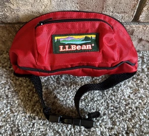 Vintage LL Bean Teddybär rot Bauchtasche passt Build A Bears - Bild 1 von 10