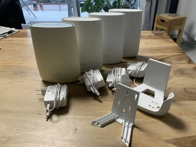 Netgear RBK53 Orbi Tri-band Mesh WiFi System, 3Gbps, Router + 1 Satellite weiß - Bild 1 von 3