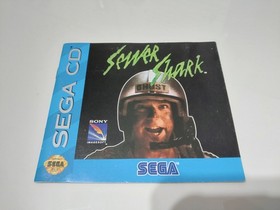 Sewer Shark Sega CD Genesis Authentic Instruction Manual Only No Game