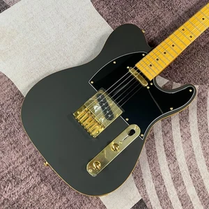 Guitarra Eléctrica Tele Negra 6 Cuerdas SS Mástil de Arce y Trastero Envío Gratis - Imagen 1 de 6