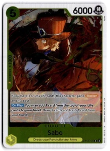 One Piece Sabo R Legacy of the Master OP12-100 NM - Picture 1 of 2
