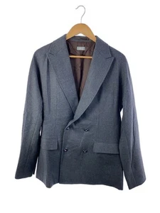 Kolor Tailored Jacket 2 Wool Gray Plain 21WBM-J02139 Used - Picture 1 of 5