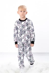 Kids’ Winter Pajamas (Boys) – Colorful Print & Cozy Fleece Fabric, Winter,  N... - Picture 1 of 7