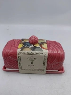 John Derian Cia Butter Dish Stoneware - Image 1 of 4