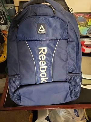 Рюкзак Reebok новый с ярлыками синий отличном состоянии ноутбука отсек - Изображение 1 из 4