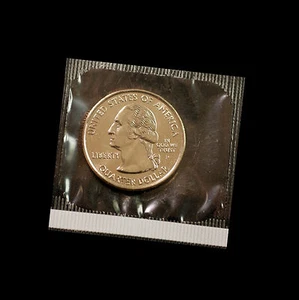 2001 P New York State BU Washington Statehood Quarter in Original Mint Cello - Picture 1 of 1