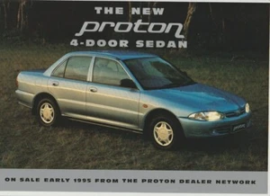 Five 1995-98 PROTON Australian Brochures - Sedan Aeroback PERSONA M21 SATRIA - Picture 1 of 7
