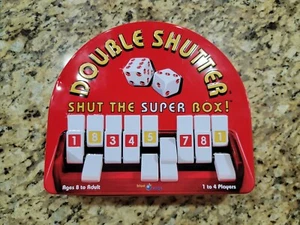 Blue Orange Dice Game Double Shutter Tin Box - Imagen 1 de 2