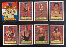1987 Topps WWF Stickers (You Select One)- Look Nm- Hart/Hogan/Andre
