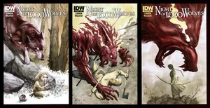 Night of 1000 Wolves Comic Set 1-2-3 Lot Werewolf Werewolves Lycanthrope Horror - Picture 1 of 12