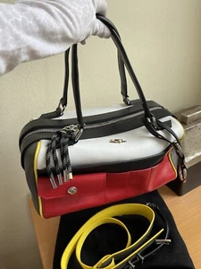 ZADIG & VOLTAIRE LEATHER CROSSBODY SHOULDER BAG MEDIUM ITALY - Picture 1 of 12