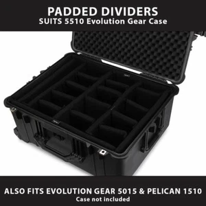 Camera Case Padded Divider Compatible with 5510 Trolley Hard Case Evolution Gear - Picture 1 of 1