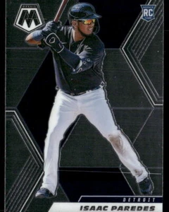 Tarjeta de béisbol Isaac Paredes 2021 Panini Mosaic #224 Detroit Tigers RC - Imagen 1 de 2