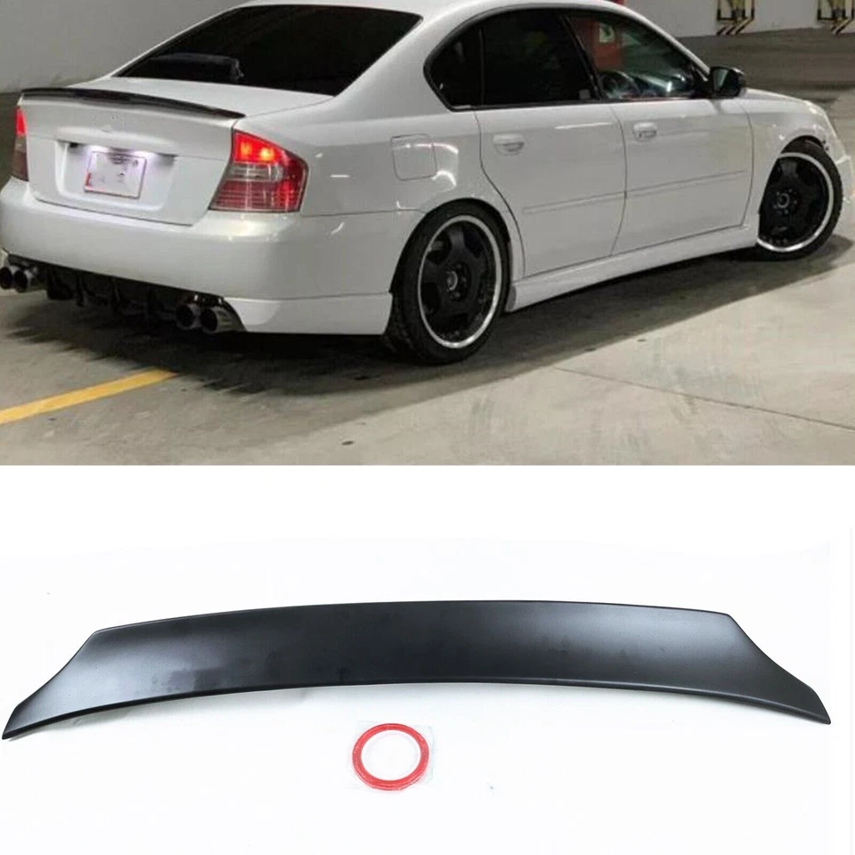 For Subaru Legacy 2005 2006 2007 2008 Rear Trunk Spoiler Wing Lip Fiberglass 1PC - Изображение 1 из 4