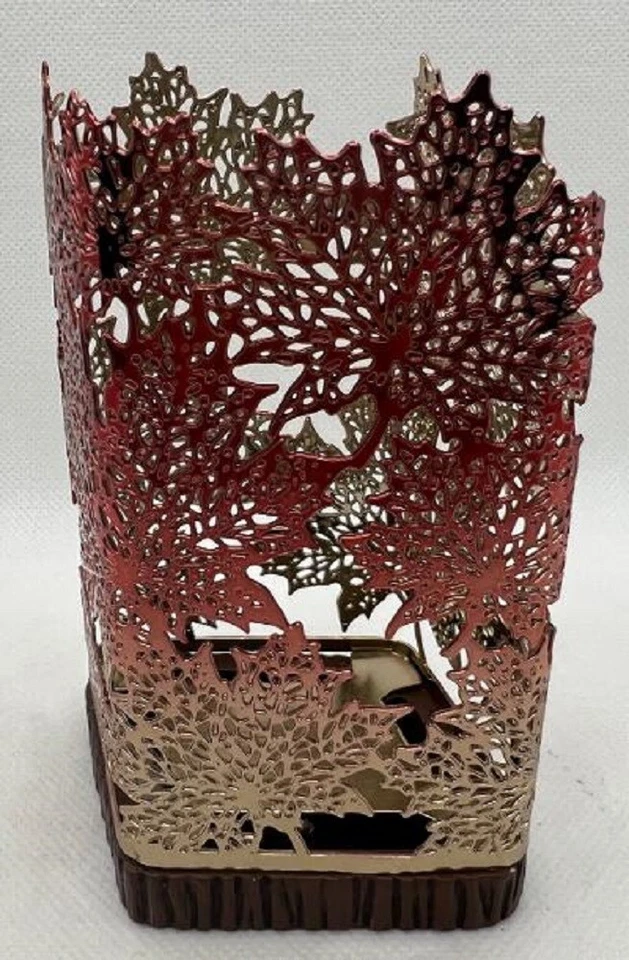 Bath & Body Works Ombre Red & Gold Fall Leaves Foaming Soap Holder Sleeve  - Image 1 of 1